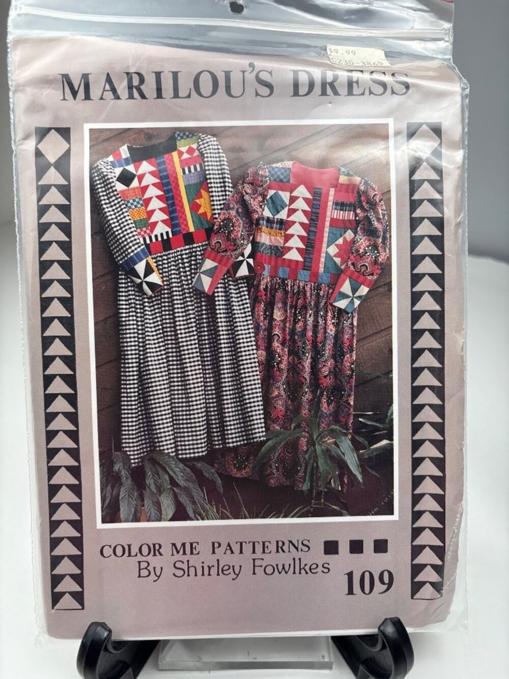 Marilous Dress Pattern Size 8 10 12 14 16 18 Patchwork Design Uncut